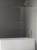 NEW TRENDY Parawan nawannowy Eventa Gold Shine, jednoelementowy, wspornik prostopadły 50x150 EXK-4892-WP